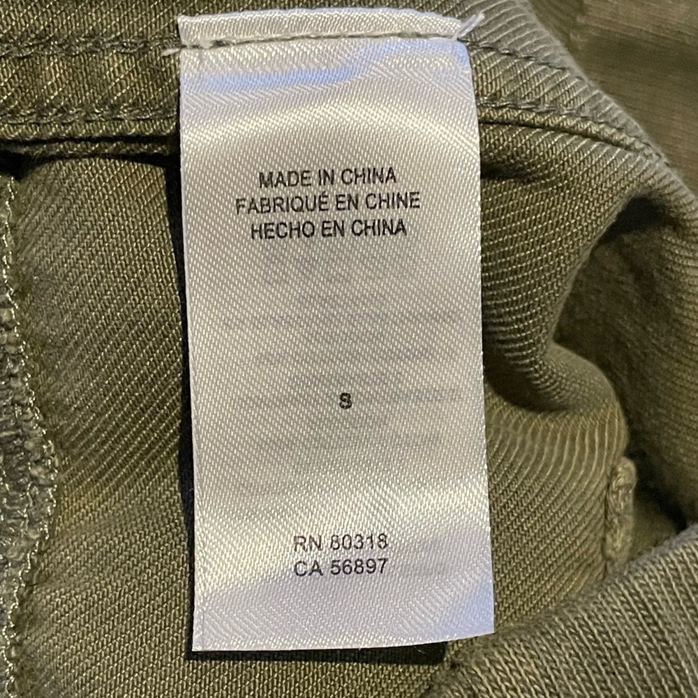 Lucky Brand Elastic Waist Pull-On Jogger Pants Streetwear Olive Green sz Small - Picture 9 of 9
